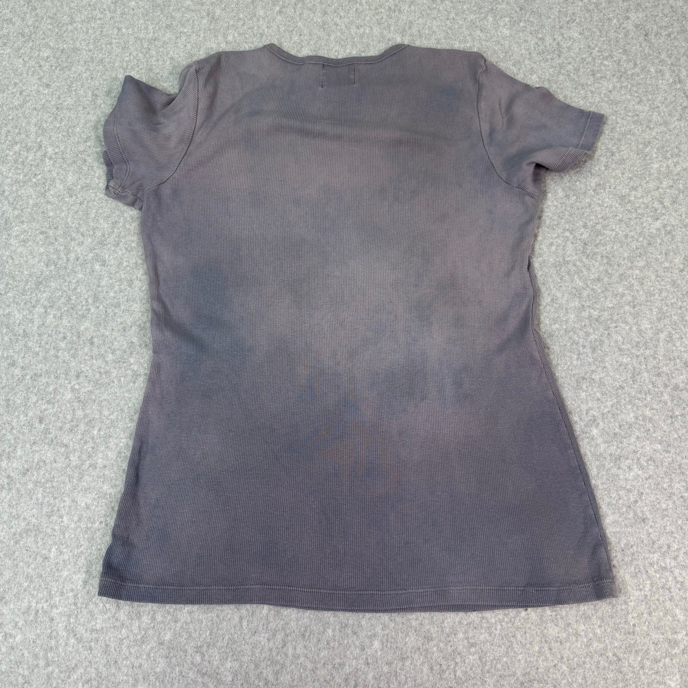Skinny Minnie USA Women's Large Shirt Vintage Scoop Neck Embellished Y2K - Picture 4 of 4